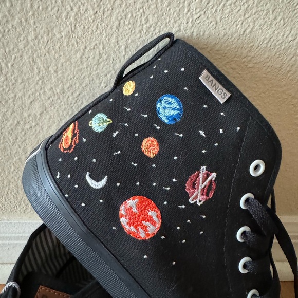 BNWT - BANGS High Top Shoes - Universe Pattern Size 8.5 (Men) 10 (Women) - Picture 6 of 8
